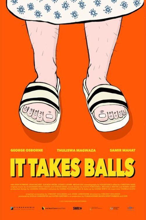 It Takes Balls 2024 official movie poster