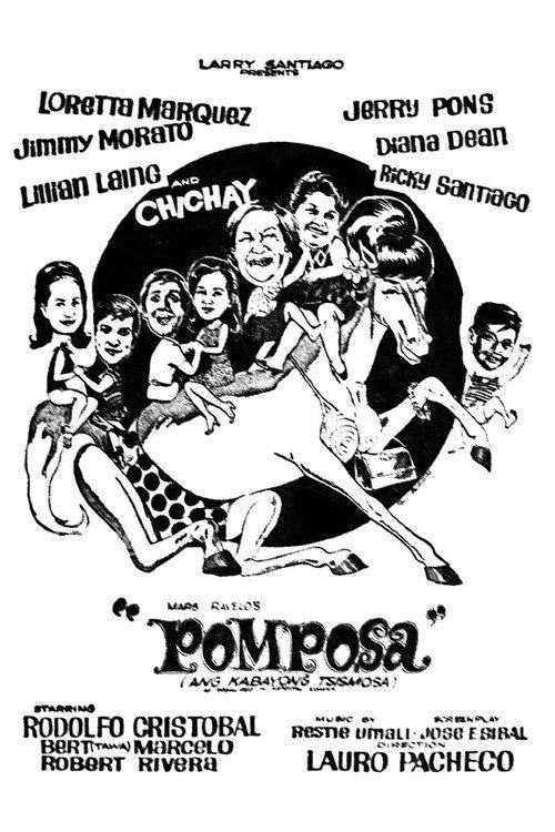 Pomposa: Ang Kabayong Tsismosa 1968 official movie poster