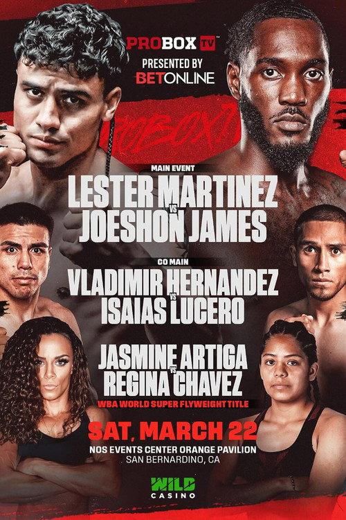 Lester Martinez vs. Joeshon James 2025 official movie poster
