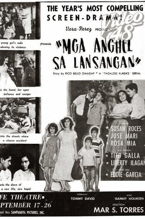 Mga Anghel sa Lansangan 1959 official movie poster