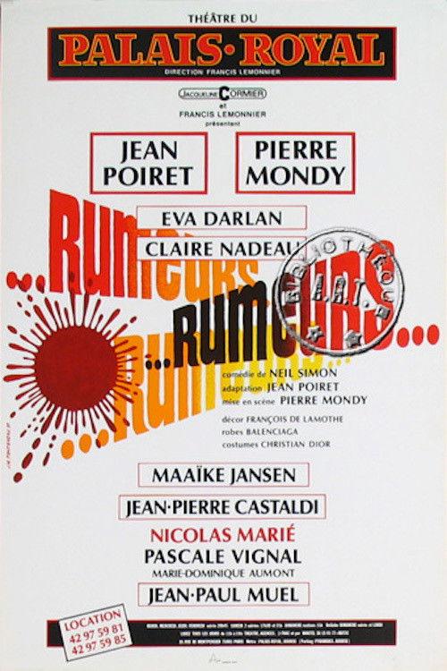 Rumeurs 1991 official movie poster