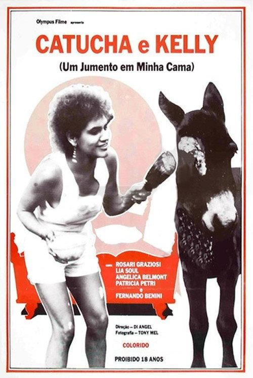 Um Jumento em Minha Cama 1986 official movie poster