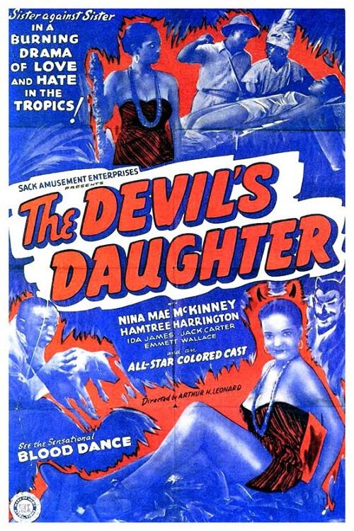 The Devil's Daughter 1939 official movie poster
