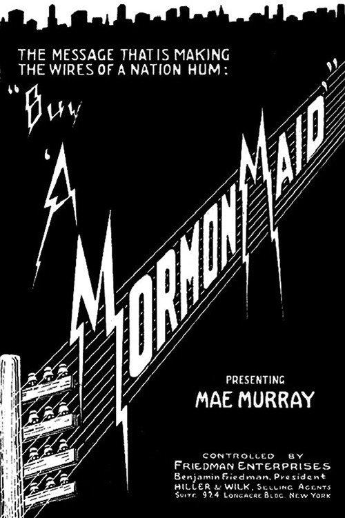 A Mormon Maid 1917 official movie poster