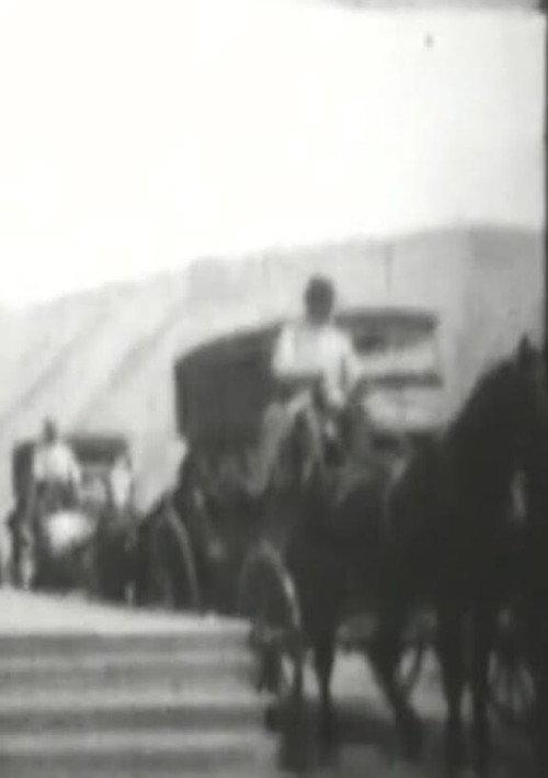 Coaches Arriving at Mammoth Hot Springs 1899 official movie poster