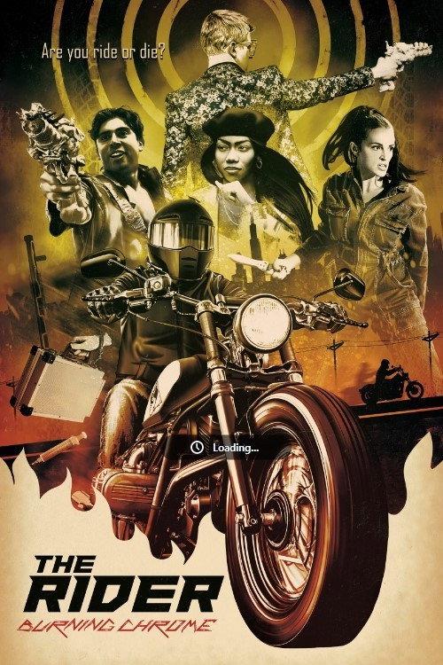 The Rider: Burning Chrome  official movie poster