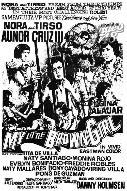 My Little Brown Girl 1972 official movie poster