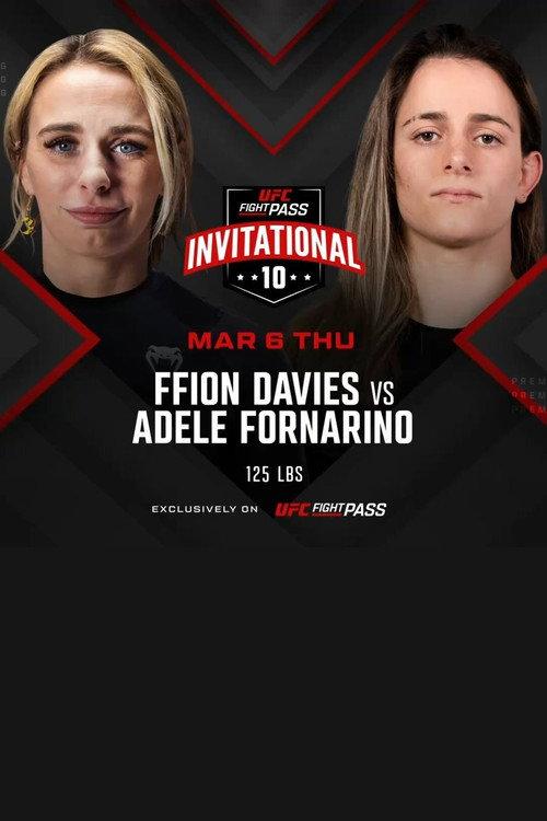 UFC Fight Pass Invitational 10 2025 official movie poster