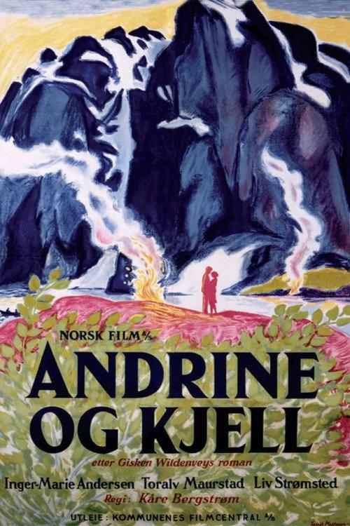 Andrine and Kjell 1952 official movie poster