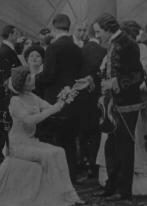 The Faded Lilies 1909 official movie poster