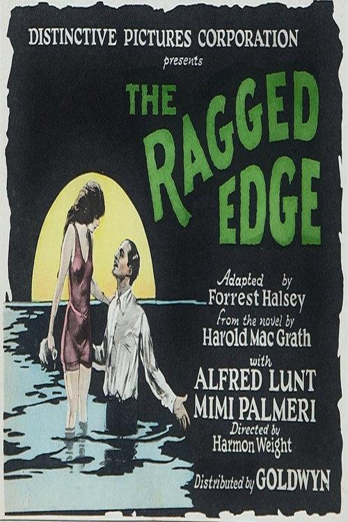 The Ragged Edge 1923 official movie poster