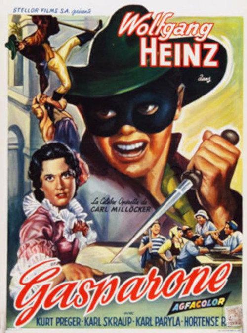 Gasparone 1955 official movie poster