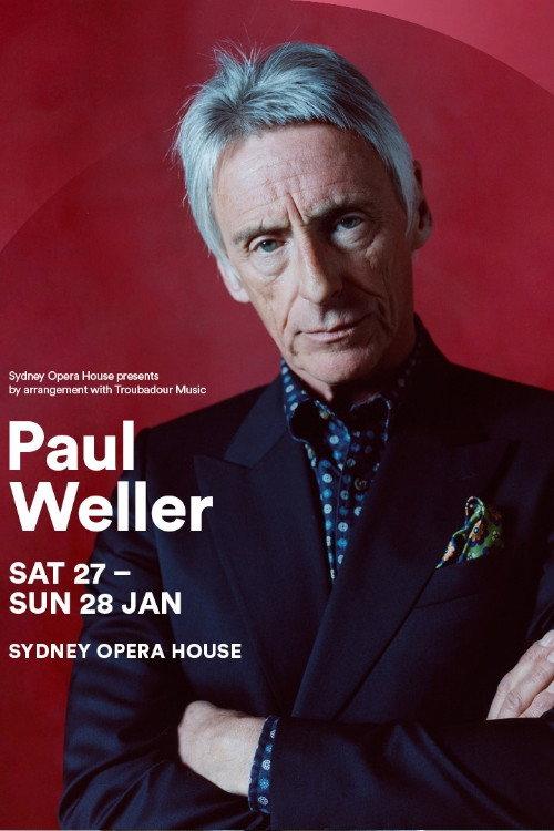 Paul Weller: Live at Sydney Opera House 2021 official movie poster