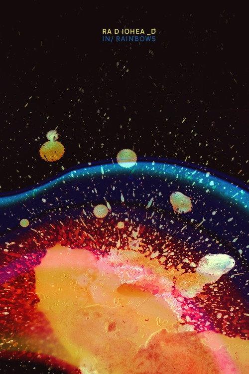 Radiohead - In Rainbows - From the Basement 2008 official movie poster