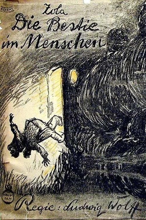 Die Bestie im Menschen 1921 official movie poster