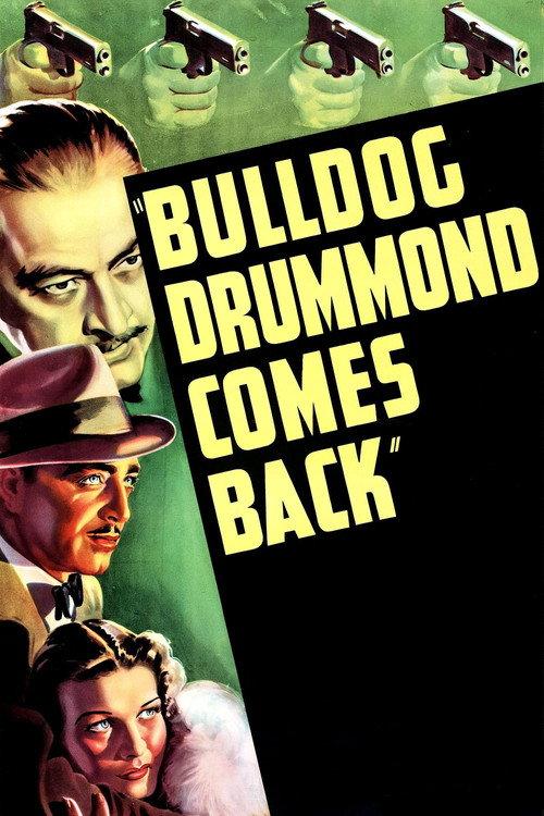 Bulldog Drummond Comes Back 1937 official movie poster