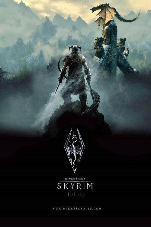 Behind the Wall: The Making of Skyrim 2012 official movie poster