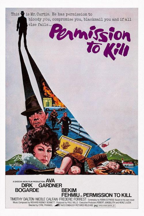 Permission to Kill 1975 official movie poster