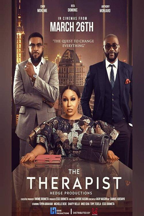 The Therapist 2021 official movie poster