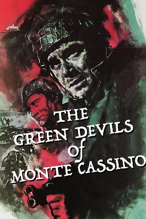 The Green Devils of Monte Cassino 1958 official movie poster