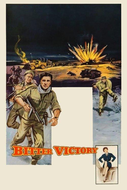 Bitter Victory 1957 official movie poster