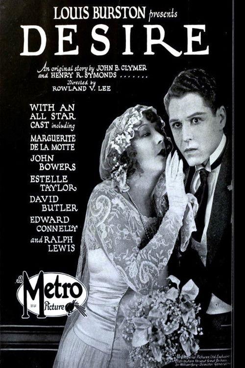 Desire 1923 official movie poster