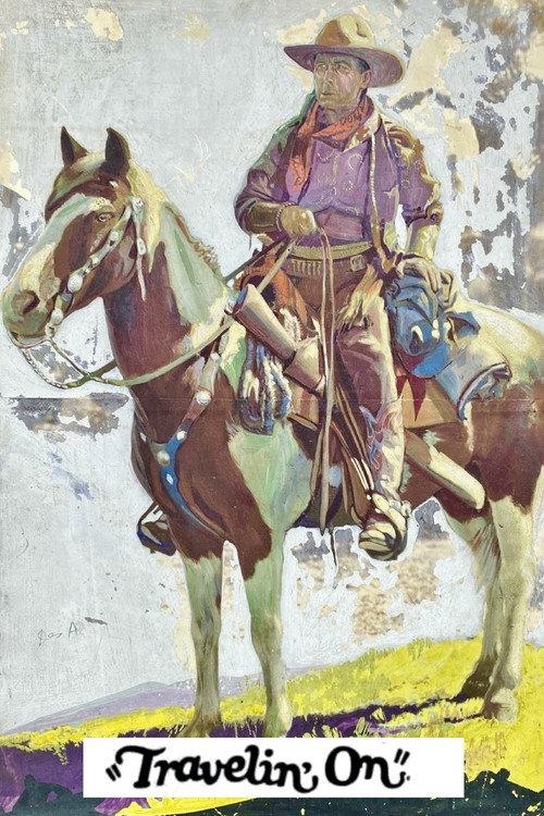Travelin' On 1922 official movie poster