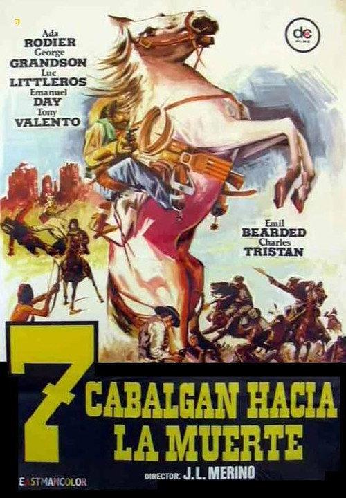 Siete cabalgan hacia la muerte 1979 official movie poster
