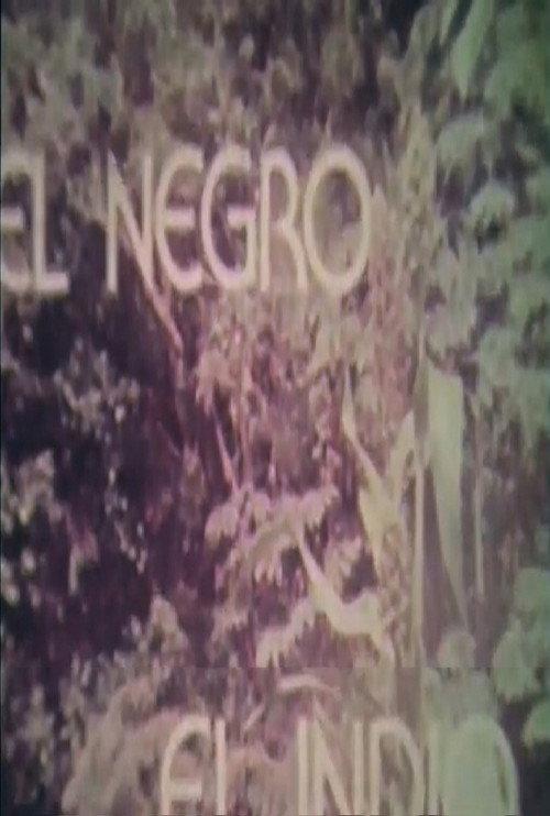 El Negro, El Indio 1977 official movie poster