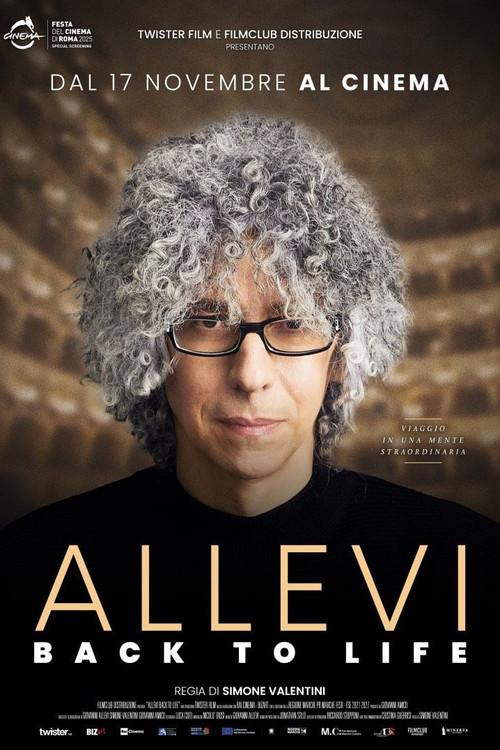 Allevi - Back To Life 2025 official movie poster