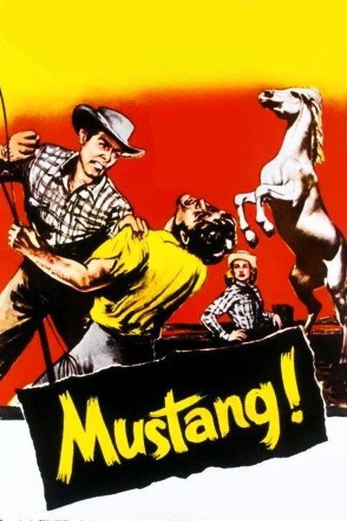 Mustang! 1959 official movie poster