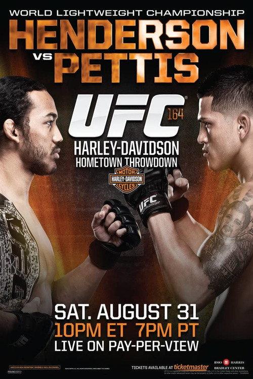 UFC 164: Henderson vs. Pettis 2 2013 official movie poster