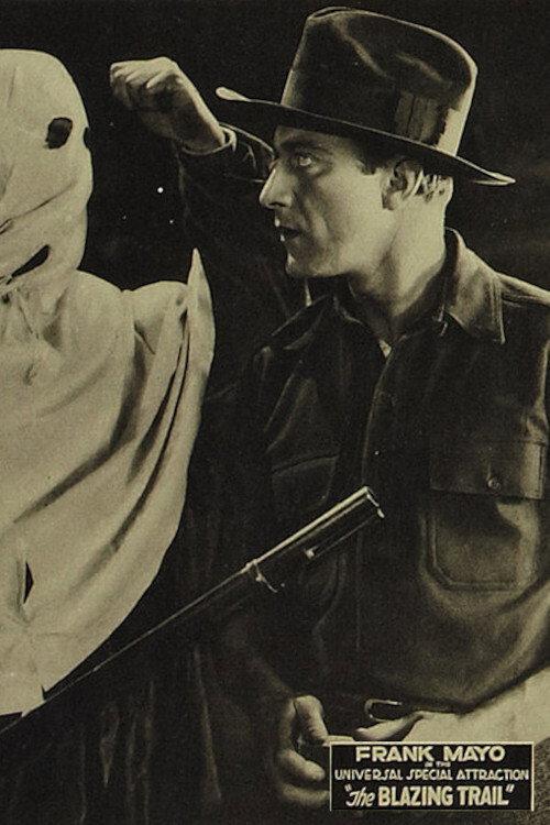 The Blazing Trail 1921 official movie poster