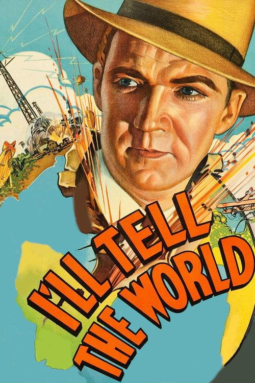 I'll Tell the World 1934 official movie poster