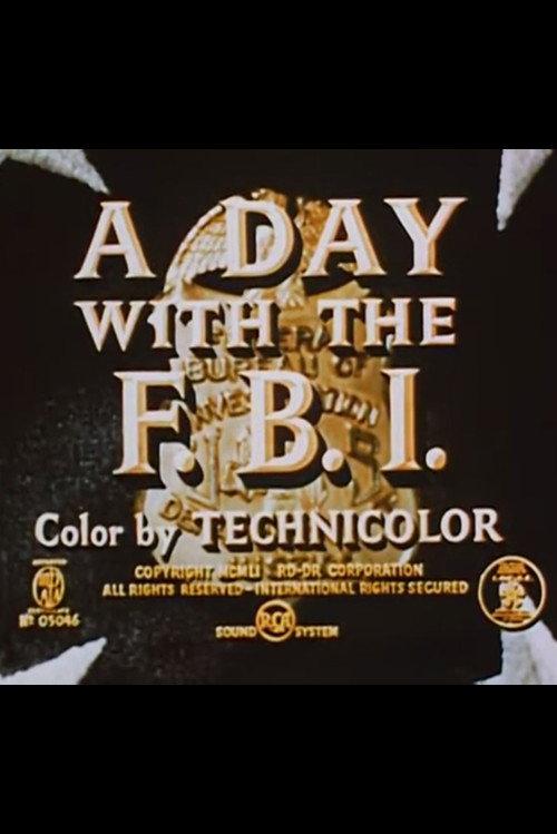 A Day With The F.B.I. 1951 official movie poster