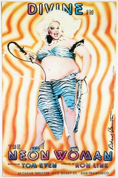The Neon Woman 1990 official movie poster