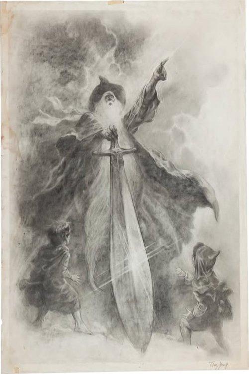 Forging Through the Darkness: The Ralph Bakshi Vision for 'The Lord of the Rings' 2010 official movie poster