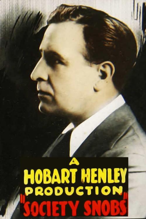 Society Snobs 1921 official movie poster