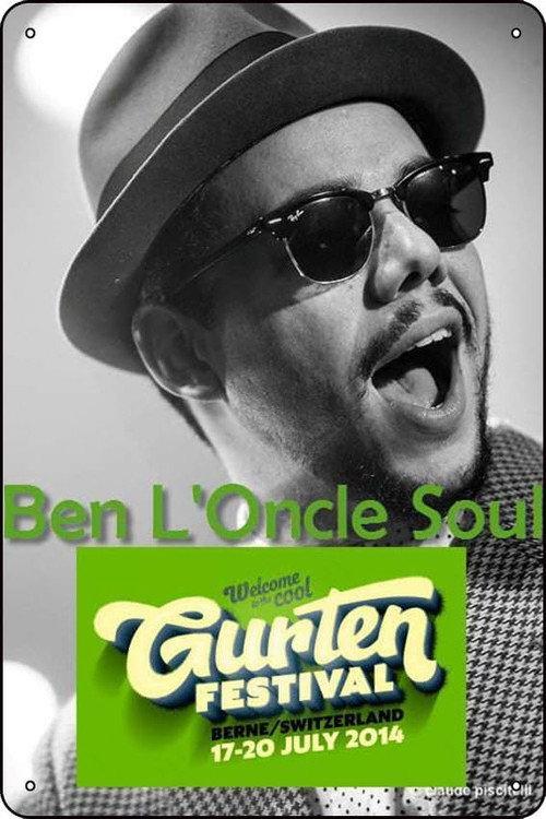 Ben L'Oncle Soul - Gurtenfestival 2014 2014 official movie poster