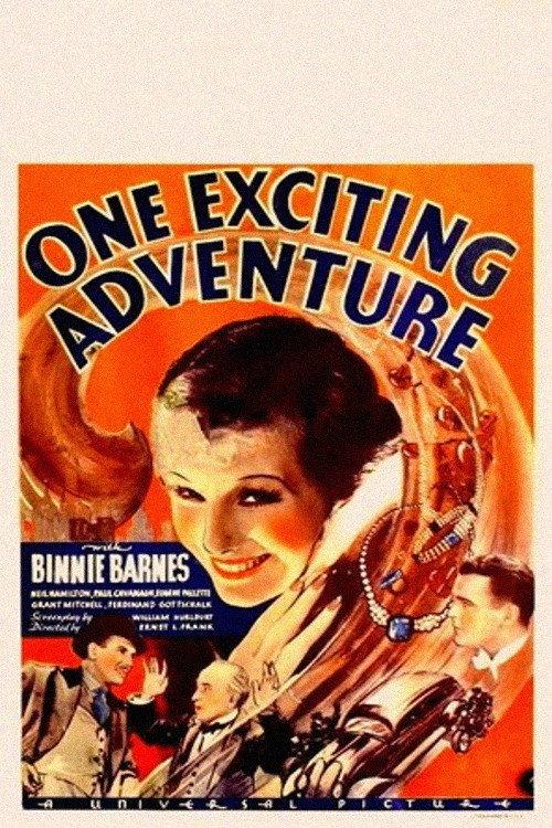 One Exciting Adventure 1934 official movie poster