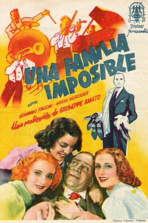 Una famiglia impossibile 1940 official movie poster