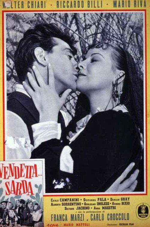 Vendetta... sarda 1952 official movie poster