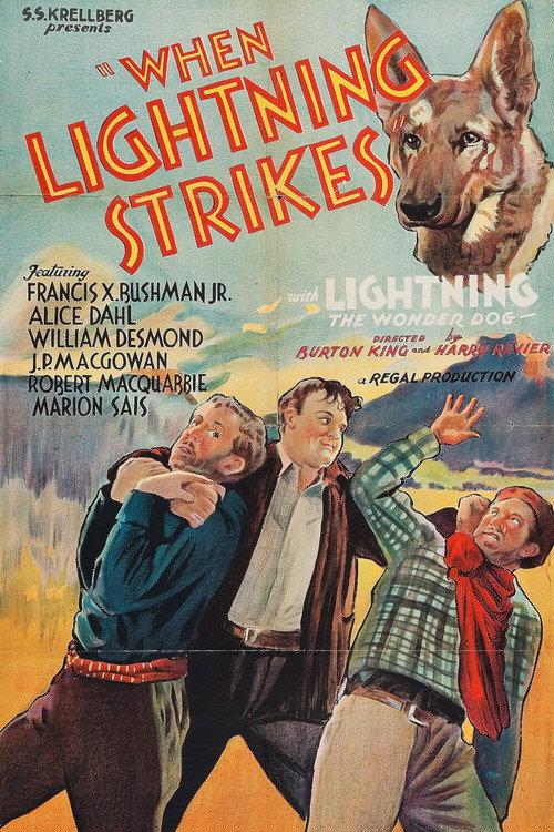 When Lightning Strikes 1934 official movie poster
