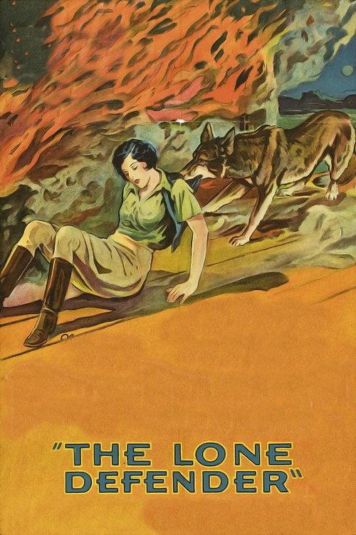 The Lone Defender 1930 official movie poster