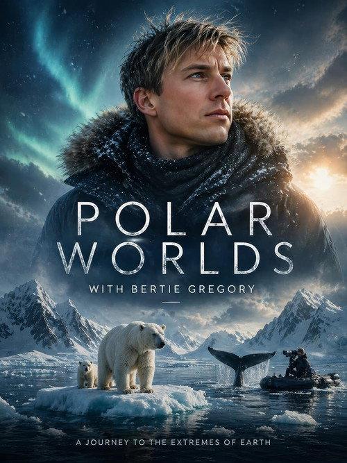 Polar Worlds with Bertie Gregory 2022 official movie poster