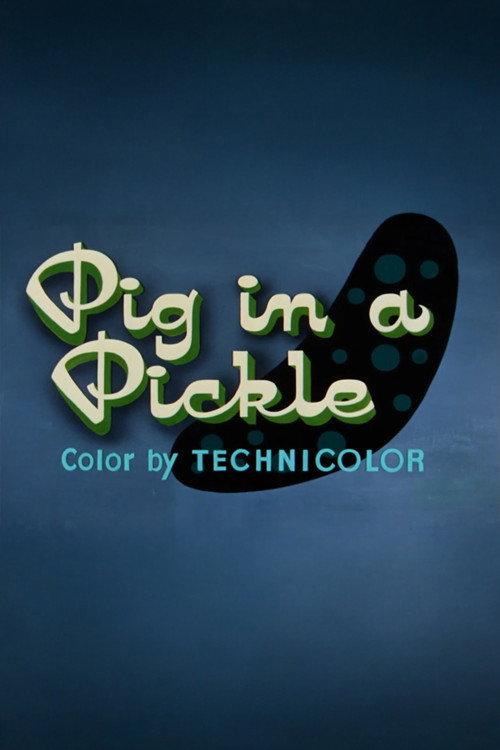 Pig in a Pickle 1954 official movie poster