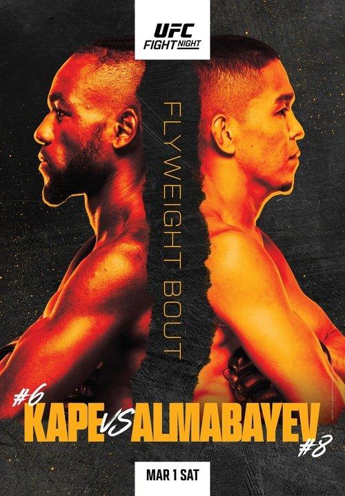 UFC Fight Night 253: Kape vs. Almabayev 2025 official movie poster
