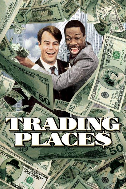 Trading Places 1983 official movie poster
