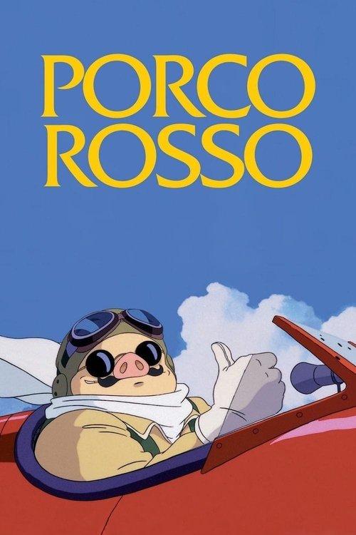 Porco Rosso 1992 official movie poster
