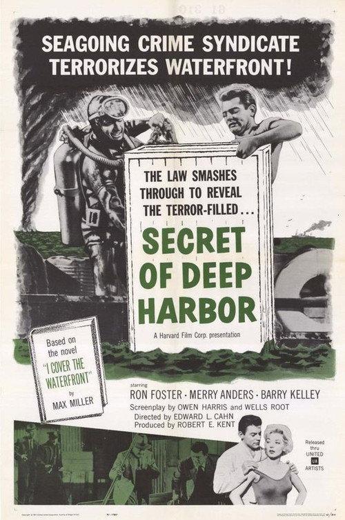 Secret of Deep Harbor 1961 official movie poster